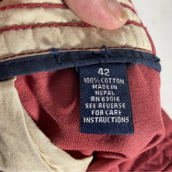 Heritage Consensus Authentic Rugged Cargo 100% Cotton Classic Chino Shorts Sz 42 - Picture 2 of 16